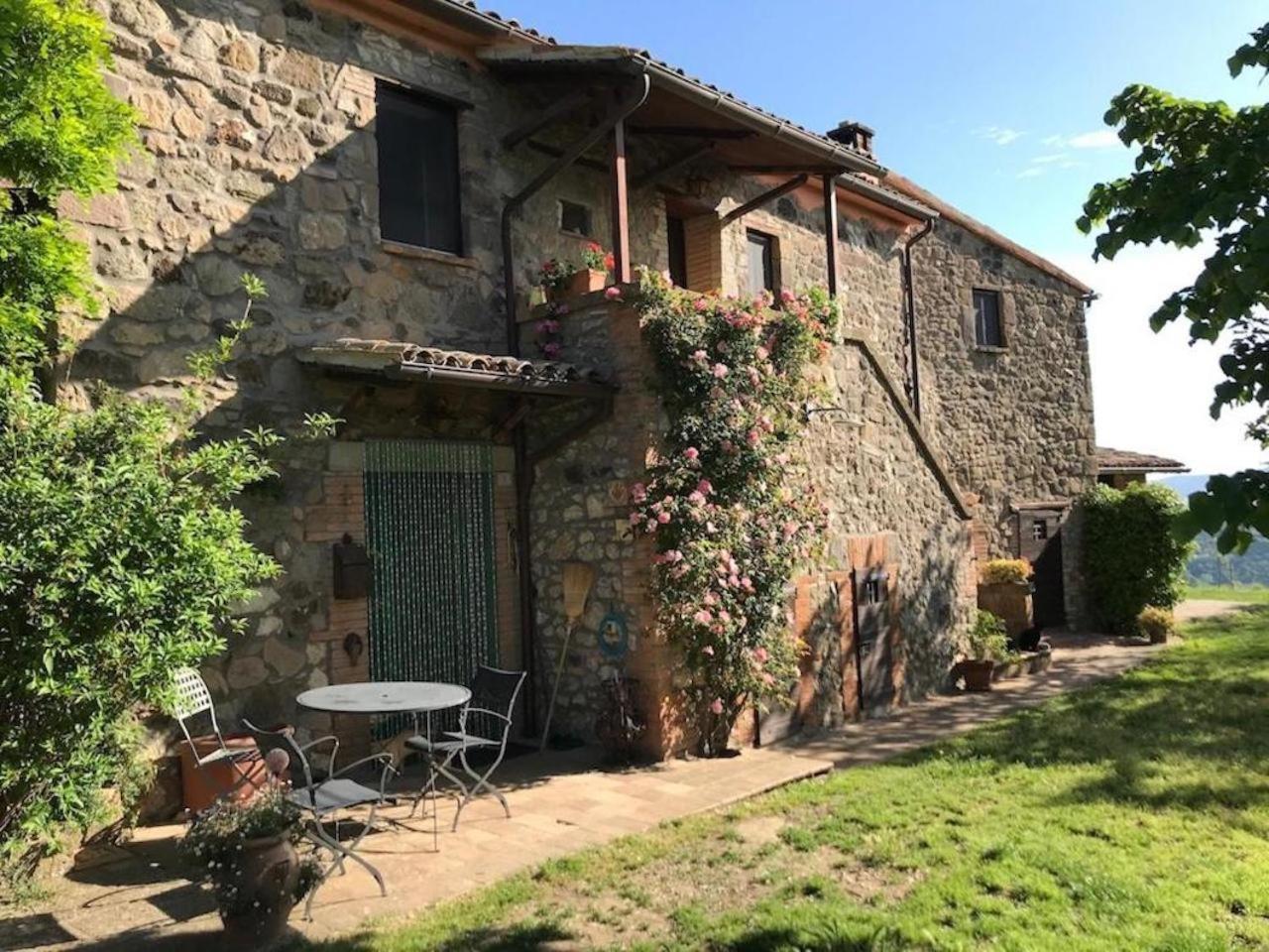 Podere Porcino Civitella dʼAgliano Exteriör bild